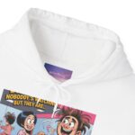 Fun Illustrated Hooded Sweatshirt - Perfect Gift for Kids, Family Gatherings, Cartoon Lovers, Cozy Casual Wear, Birthday Surprise - Image 5