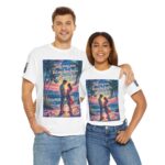 MrLoveMrs.com Romantic Impressionist Couple T-Shirt, Monet-Inspired Sunset Love Designs - Image 5