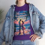 MrLoveMrs.com Romantic Impressionist Couple T-Shirt, Monet-Inspired Sunset Love Designs - Image 126