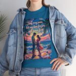 MrLoveMrs.com Romantic Impressionist Couple T-Shirt, Monet-Inspired Sunset Love Designs - Image 81