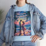 MrLoveMrs.com Romantic Impressionist Couple T-Shirt, Monet-Inspired Sunset Love Designs - Image 66