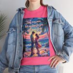 MrLoveMrs.com Romantic Impressionist Couple T-Shirt, Monet-Inspired Sunset Love Designs - Image 171