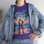 MrLoveMrs.com Romantic Impressionist Couple T-Shirt, Monet-Inspired Sunset Love Designs - Image 111